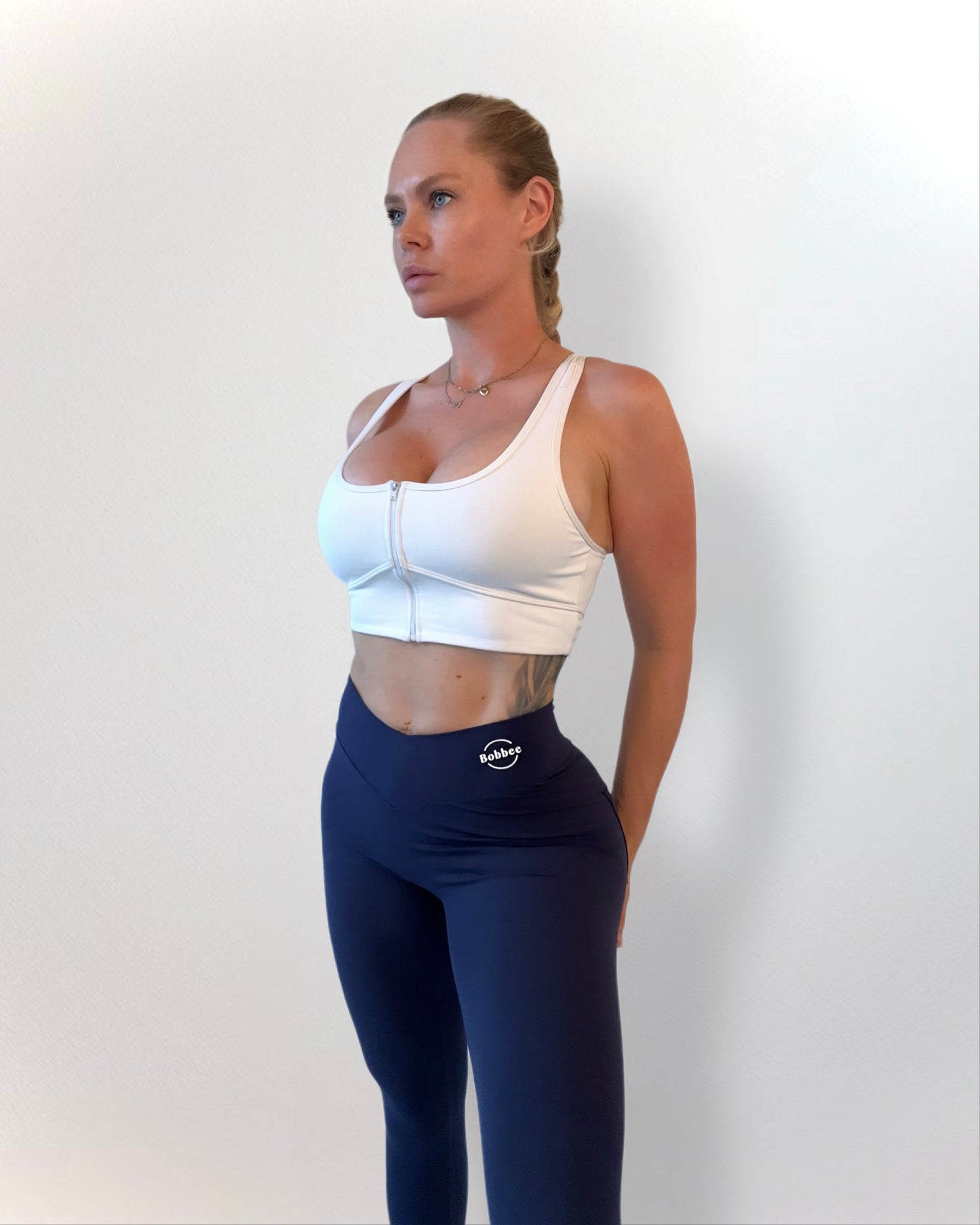 Ocean Luxe Leggings – Marine Blue