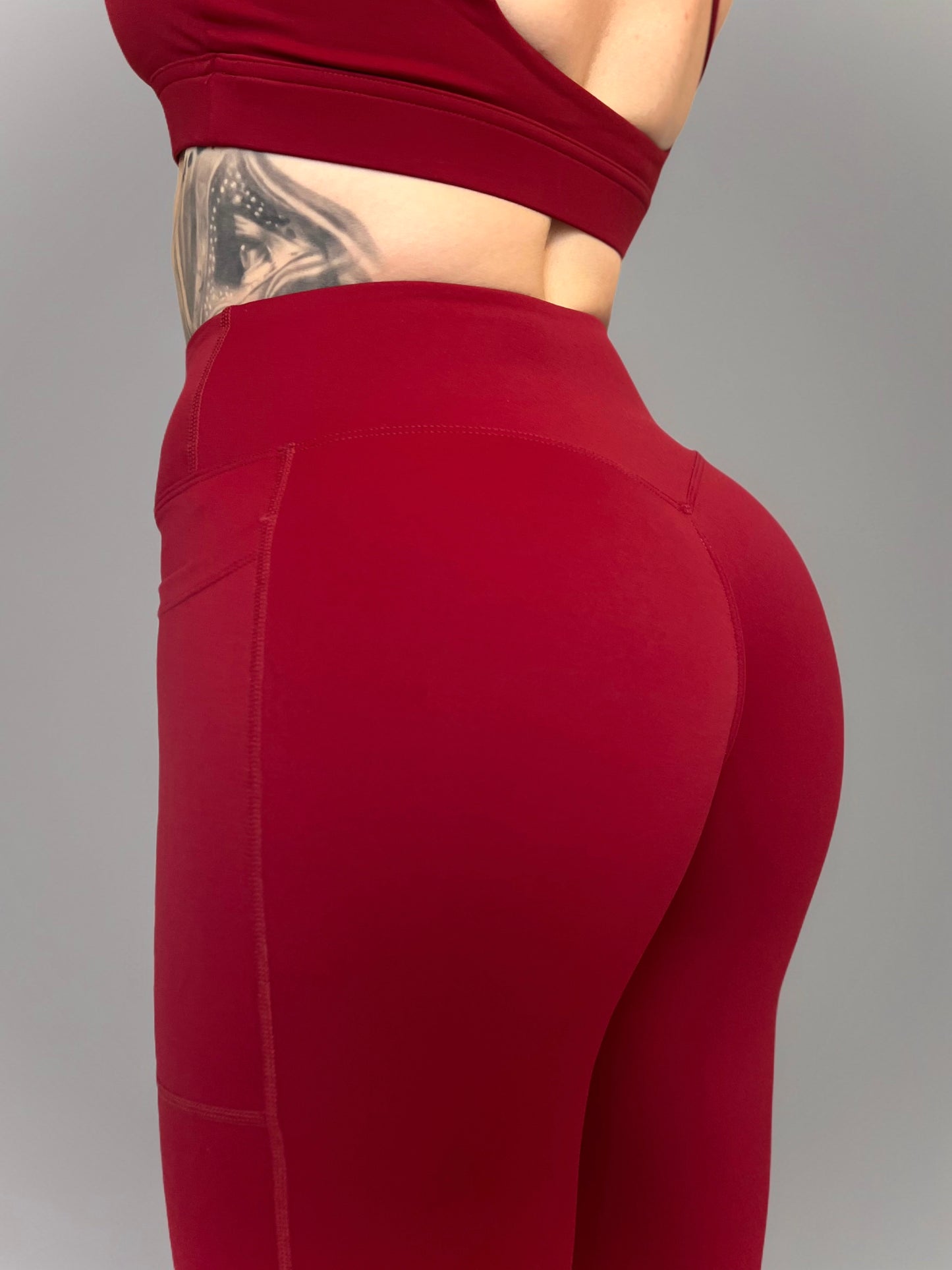 Burgundy Sculpt Set - Power Meets Elegance