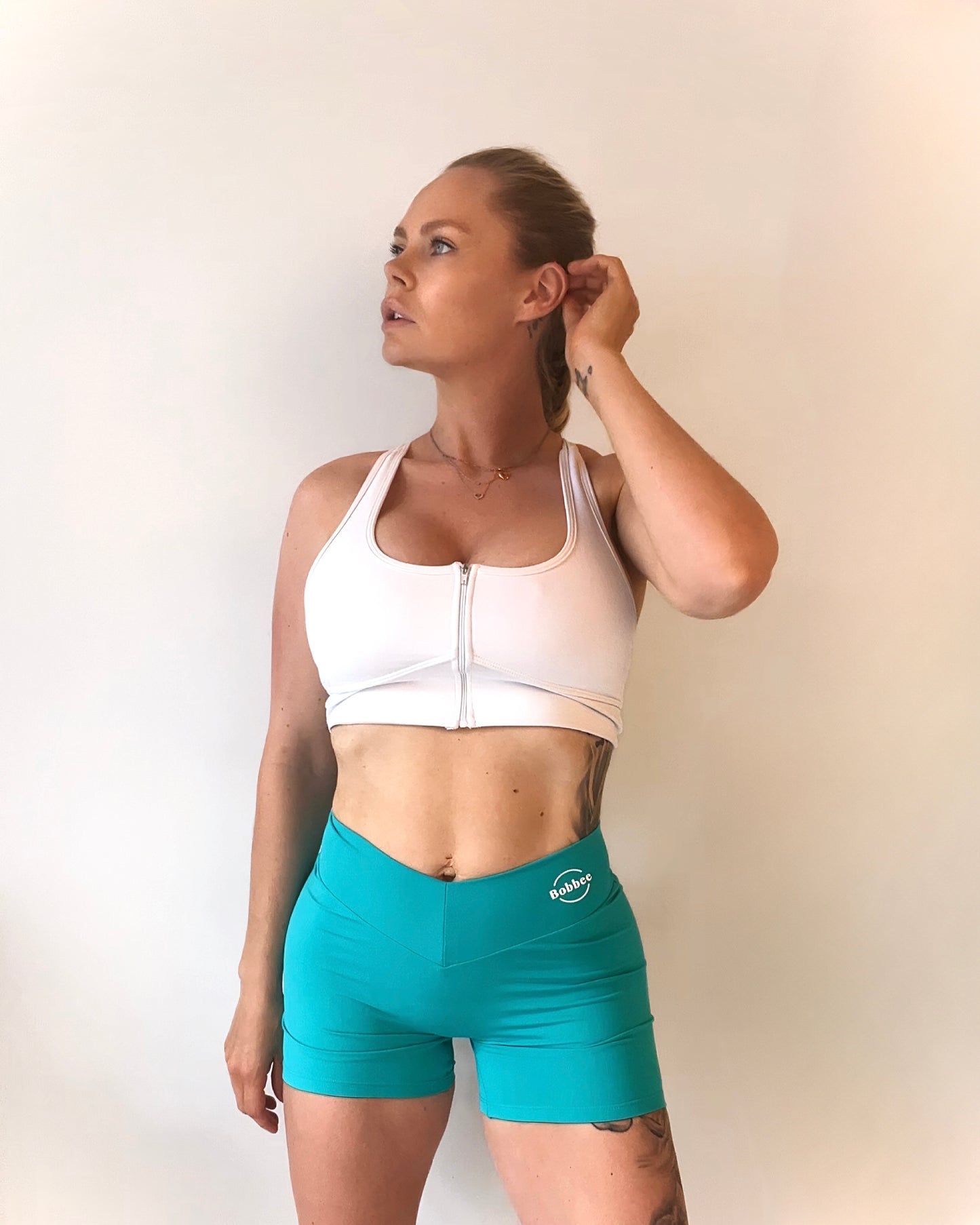 Aqua Pop Shorts – Turquoise