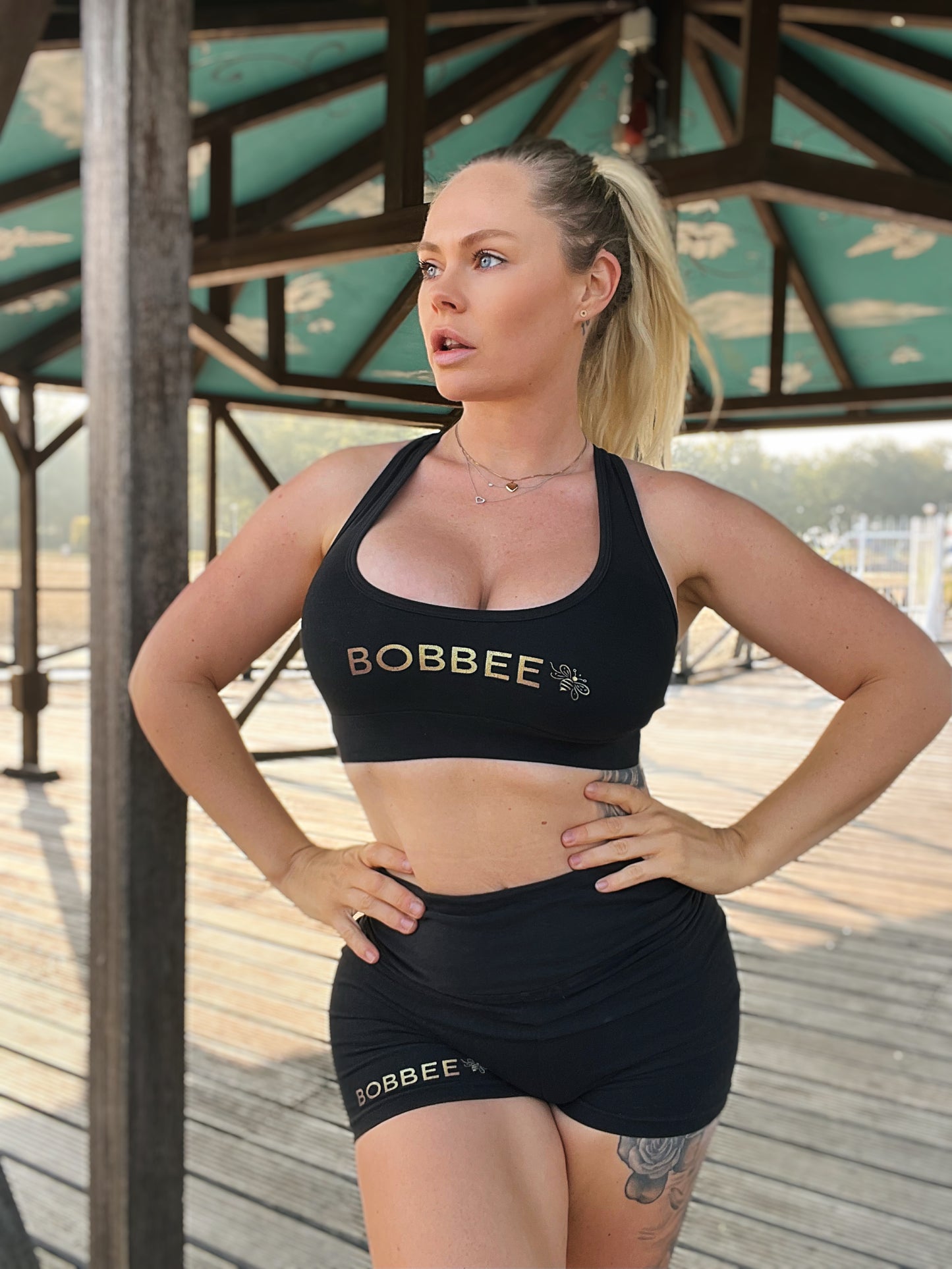 Comfortable Basic Black Sports Bra