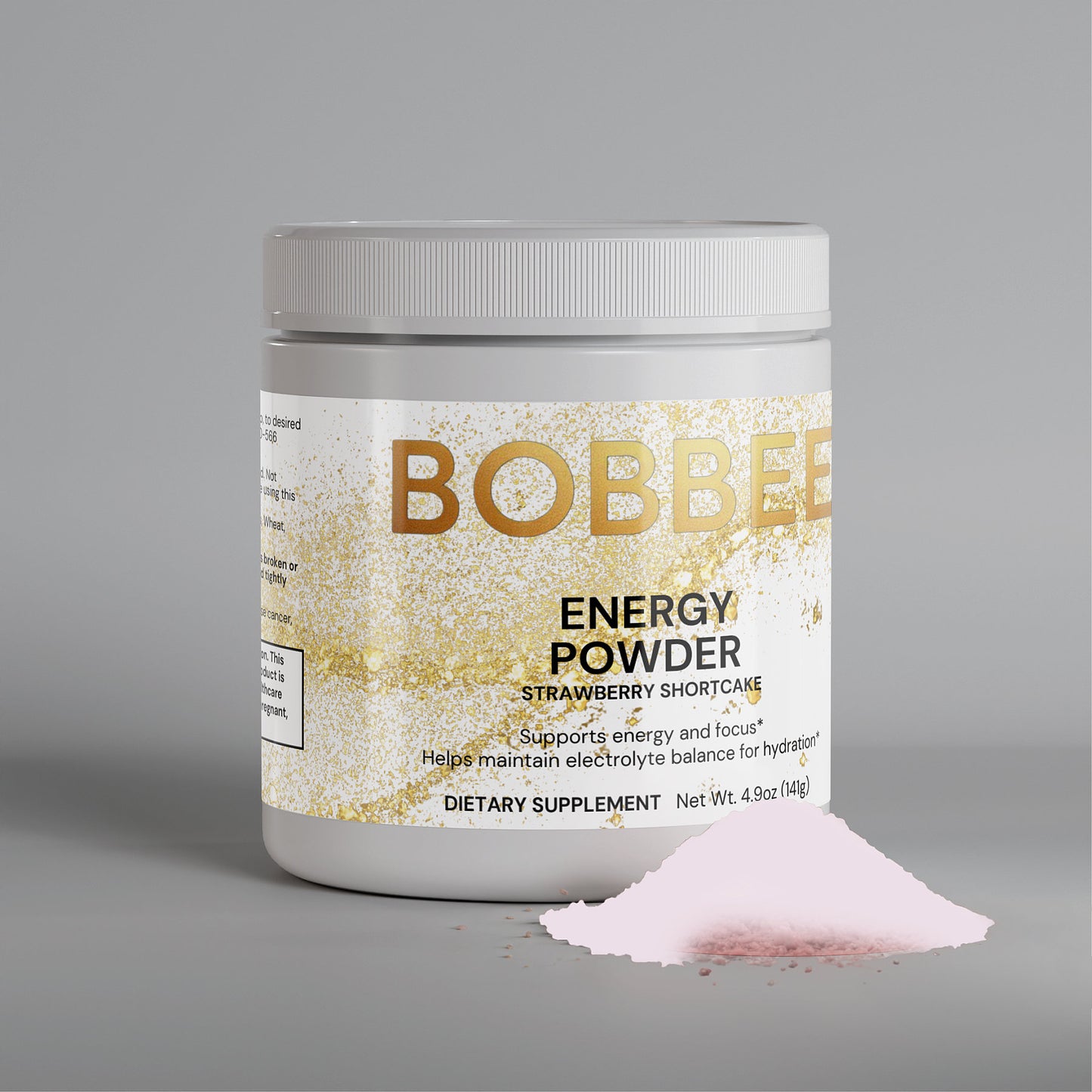 Energy Powder (Strawberry Shortcake)