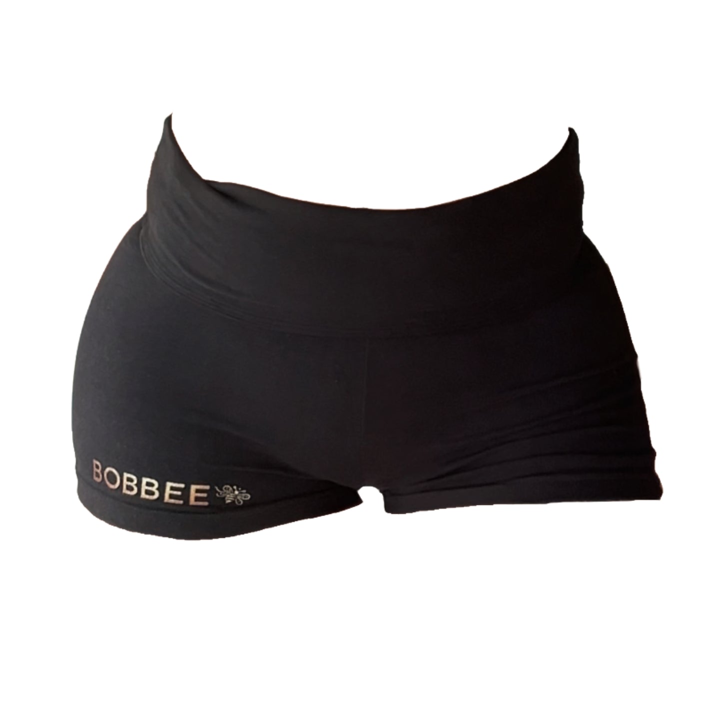 Butt-Lifting Black Shorts Cotton