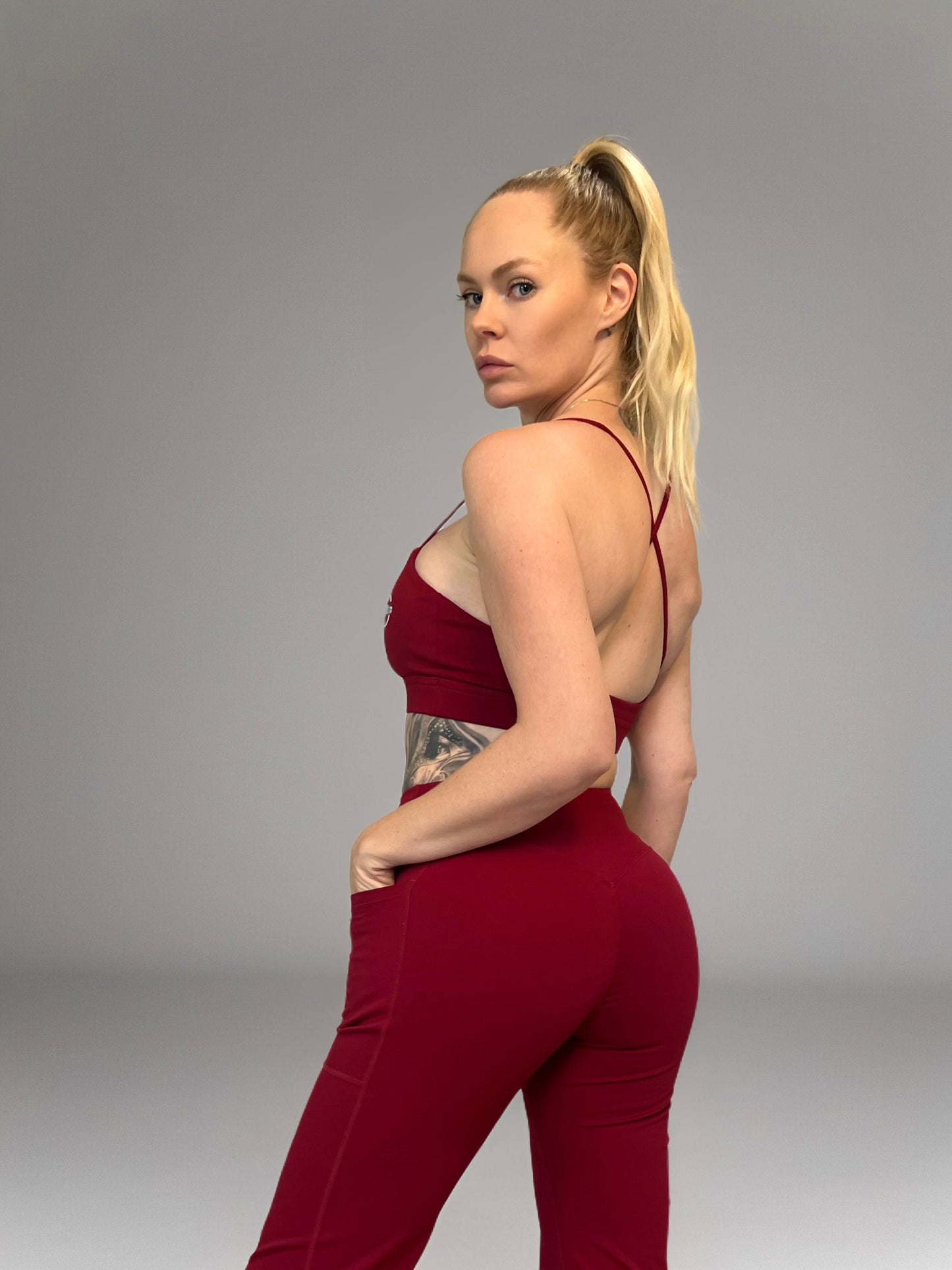 Burgundy Sculpt Set - Power Meets Elegance