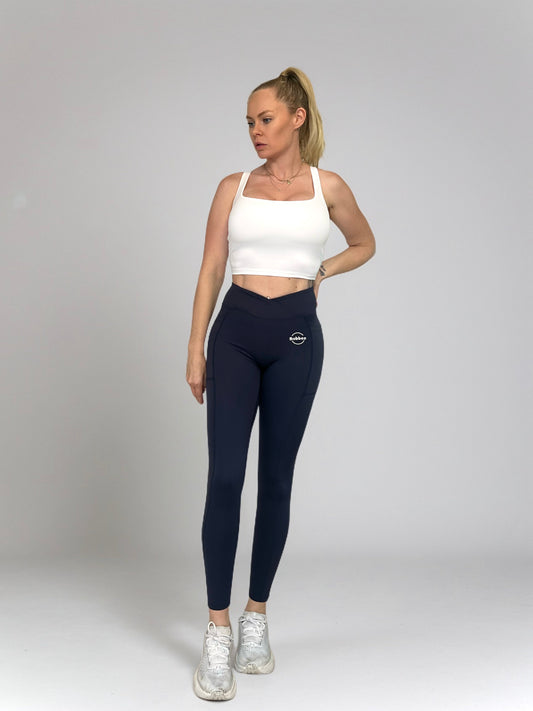 Dark Blue Essential Leggings