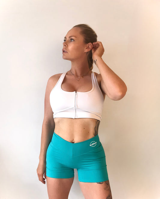 Aqua Pop Shorts – Turquoise